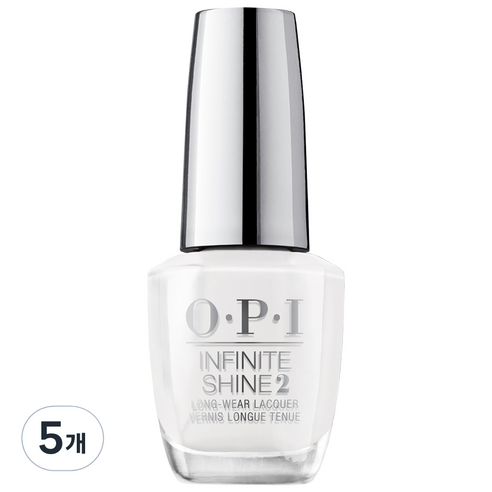 오피아이 인피니트 샤인 2.0 매니큐어 ISL, L00, 15ml, 5개