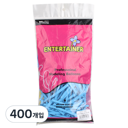 네오룬즈 260N 요술풍선, 스탠다드 라이트블루, 400개입