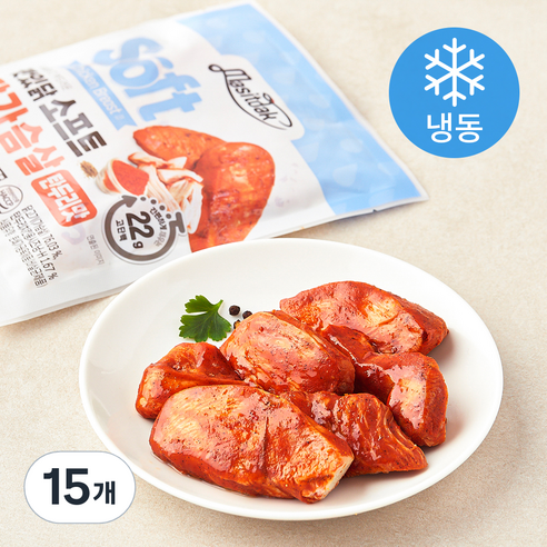 맛있닭 닭가슴살 소프트 탄두리맛 (냉동), 100g, 15개, 1개입