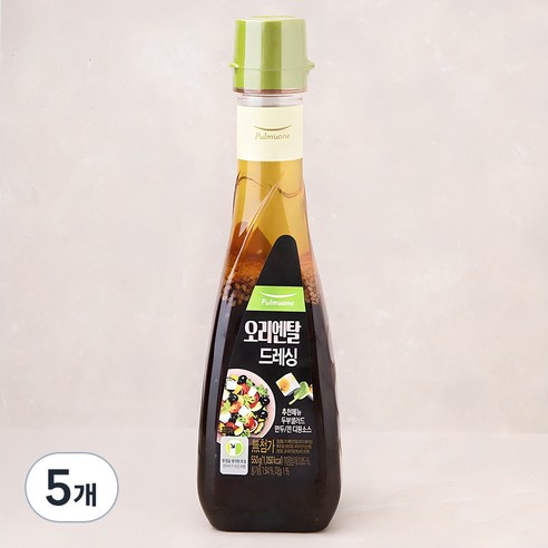 풀무원 오리엔탈 드레싱, 5개, 550g