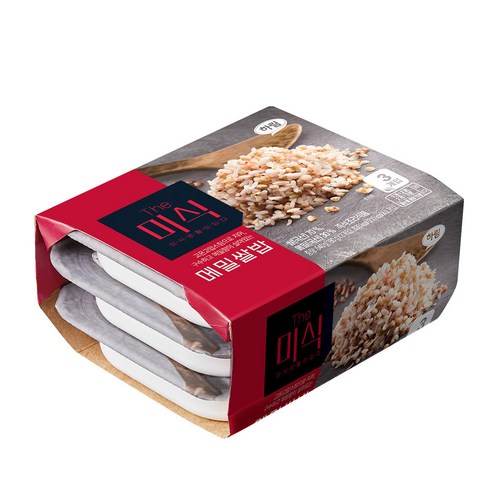 The미식 메밀쌀밥, 180g, 3개