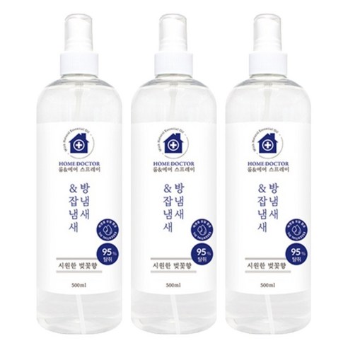 홈닥터 룸 & 에어 스프레이 방냄새 & 잡냄새, 3개, 500ml
