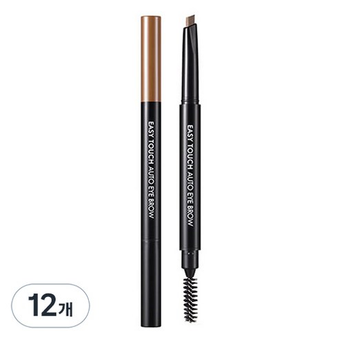 토니모리 이지터치 오토 아이브로우 0.4g, 05 브라운, 12개