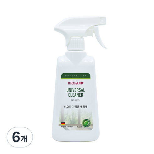 비오파 가구 마루 다용도 클리너 4020, 400ml, 6개
