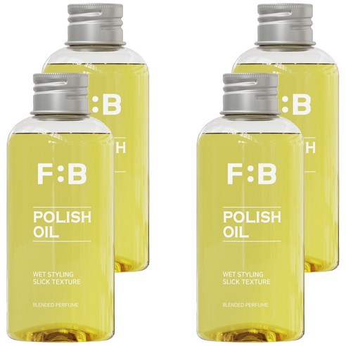 포뷰트 웨트 폴리쉬 헤어오일, 160ml, 4개