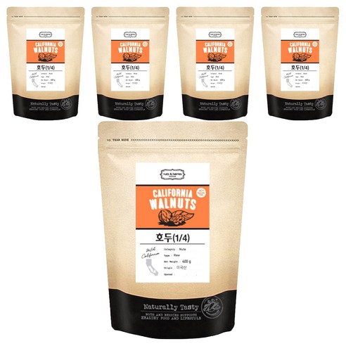넛츠앤베리스 호두, 400g, 5개