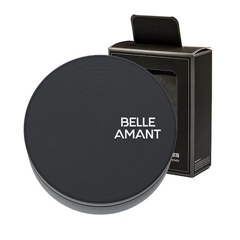 벨르아망 시그니쳐 리필형 차량용방향제 블랙 본품, 1개, 플로럴 플라워