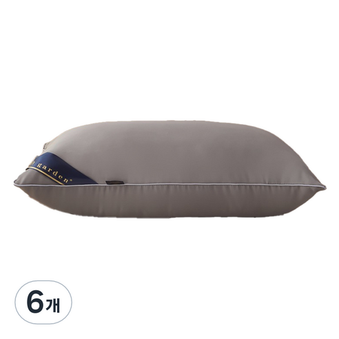 비투윈 편안한 베개솜 600g, 그레이, 6개
