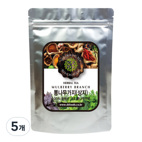 성보식품 뽕나무가지 상지, 200g, 5개