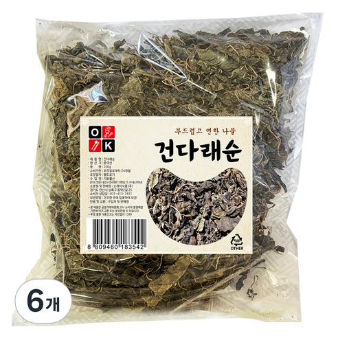 오케이 건다래순, 6개, 100g
