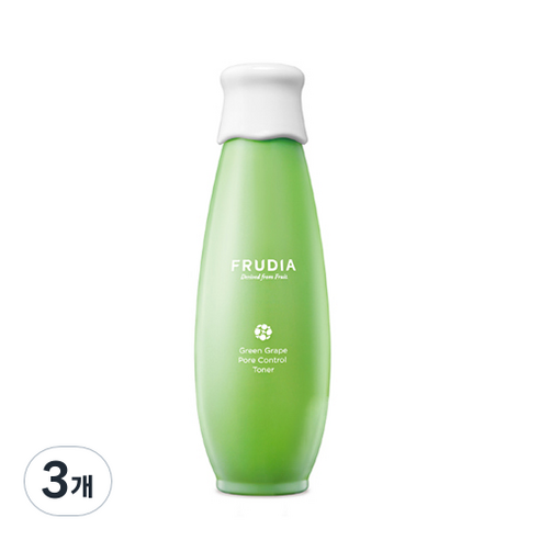 후르디아 청포도 모공피지컨트롤 토너, 195ml, 3개