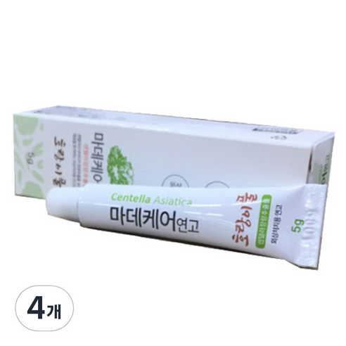 마데케어 상처치료제 연고 5g, 4개