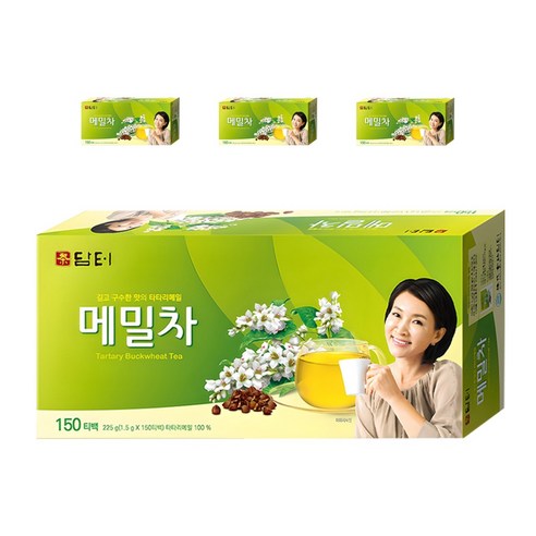 담터 메밀차 티백, 1.5g, 150개입, 4개