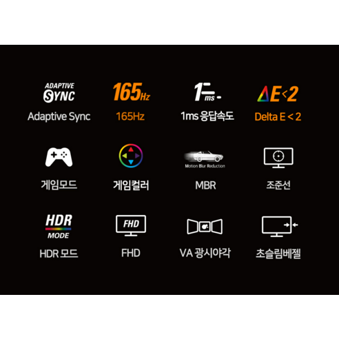 가성비 게이밍 모니터, AOC 알파스캔 FHD 165Hz로 게임 몰입도를 높여보세요!