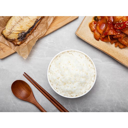 고품질의 쌀로 만든, 편리하고 맛있는 즉석밥