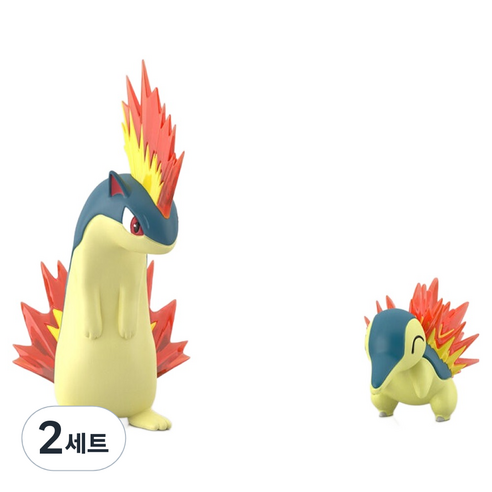 반다이 포켓몬 스케일 월드 성도지방 브케인 & 마그케인 피규어 세트, 2세트