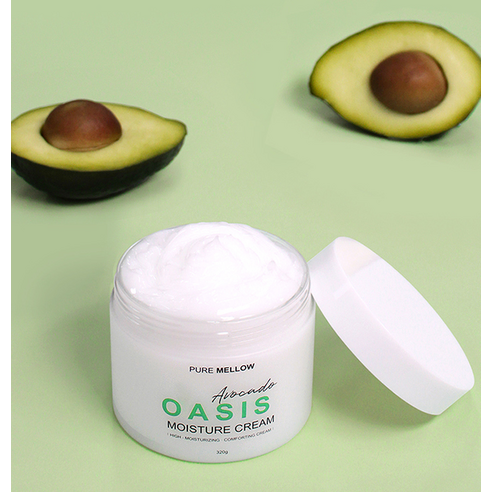 퓨어멜로우 아보카도 오아시스 수분크림: 메마른 피부에 촉촉한 오아시스를 선사하다
