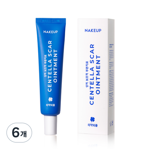 네이크업 센텔라스카 연고 의약외품, 6개, 25ml