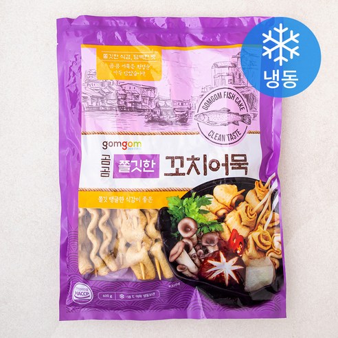 곰곰 쫄깃한 꼬치어묵 (냉동), 600g, 1개