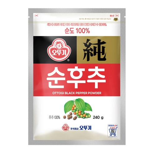 오뚜기 순후추, 240g, 1개 
가루/조미료/오일