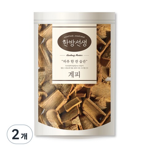 한방선생 사각 계피 특품, 600g, 1개입, 2개