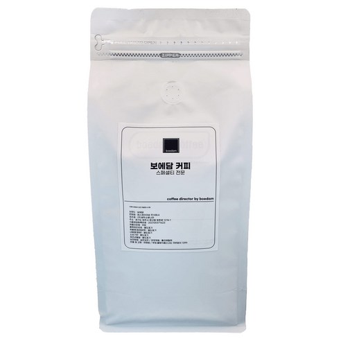 보에담 시그니처 프리미엄 블렌드 원두 커피 산뜻한맛, 홀빈(분쇄안함), 1kg, 1개