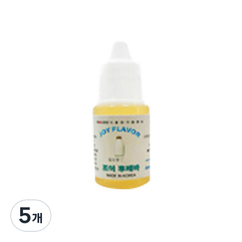 조이후레바 아로미조이 슬라임재료 10ml, 5개, 밀크