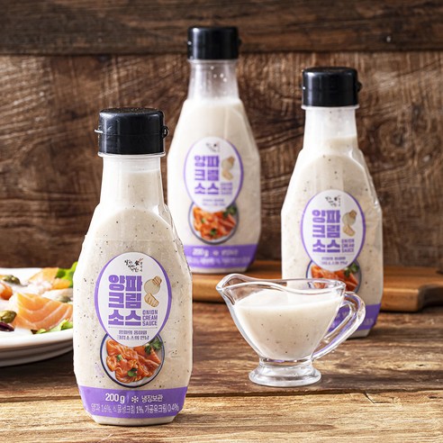 양파 크림 소스, 200g, 3개