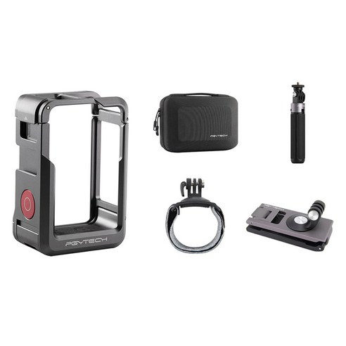 피지테크 DJI 액션 4 / 3 액션캠 케이지 + 액션캠 액세서리 콤보 세트, 1세트, P-42C-010(케이지), P-GM-138(액세서리 콤보)