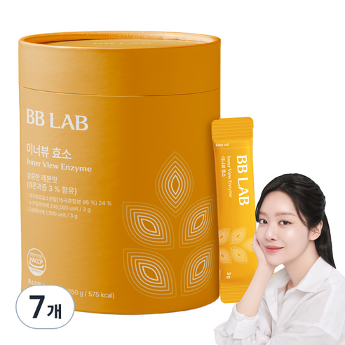 비비랩 이너뷰 효소, 50회분, 7개