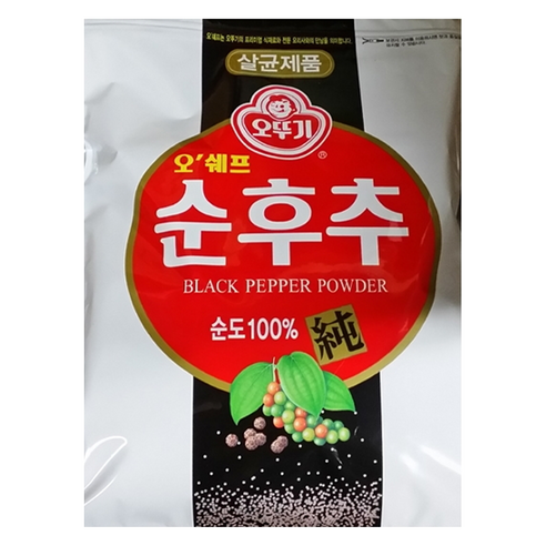 오뚜기 순후추 200g, 3개