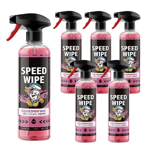 글로스브로 스피드와이프, 500ml, 6개