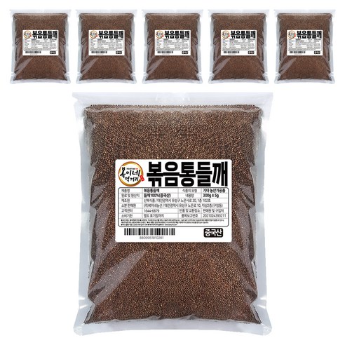 복이네먹거리 볶음 통들깨, 300g, 6개