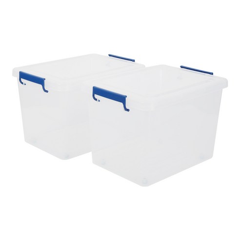 라이피스트 클라스 리빙박스 55L, 투명, 55L, 2개