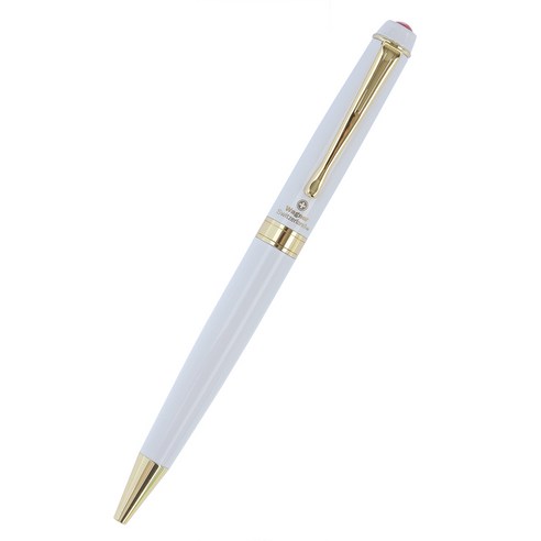 스위스와그너 PRESTIGE 볼펜 SW-PR, 화이트(WT/G), 1개