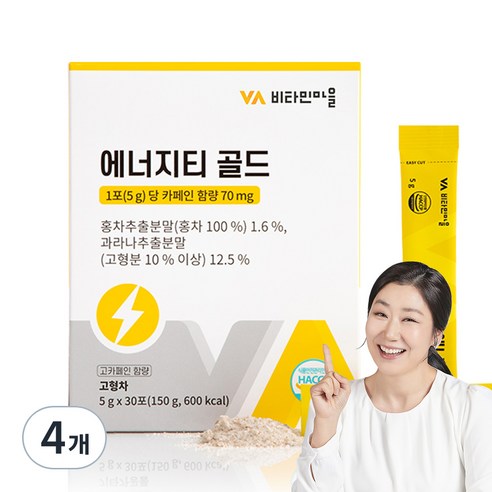 비타민마을 에너지티 골드 타우린 엘카르니틴 30p, 1개, 150g