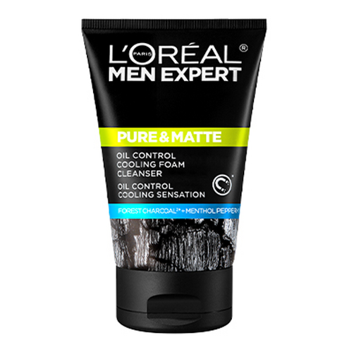 로레알파리 퓨어 앤 매트 오크 차콜 아이시 이펙트 폼, 100ml, 1개