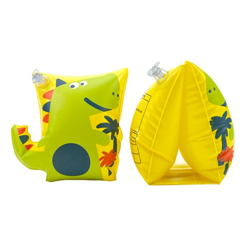 투칸 공룡 수영 팔 튜브 암링 2p 세트 수영을 즐기는 어린이들을 위한 안전한 보조용품