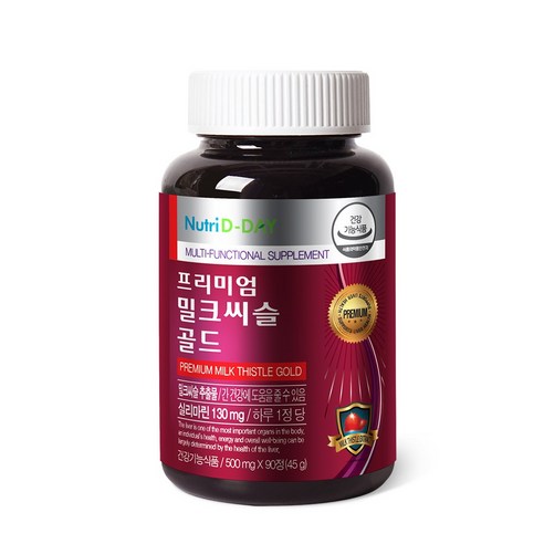 뉴트리디데이 프리미엄 밀크씨슬 골드 90정, 1개, 45g