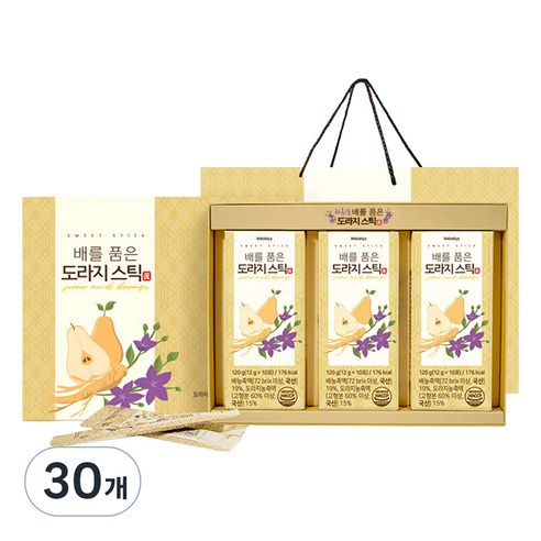위블리즈 배를 품은 도라지스틱 진, 120g, 30개