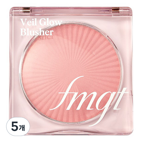 더페이스샵 fmgt 베일 글로우 블러셔, 03 타임포핑크, 5개