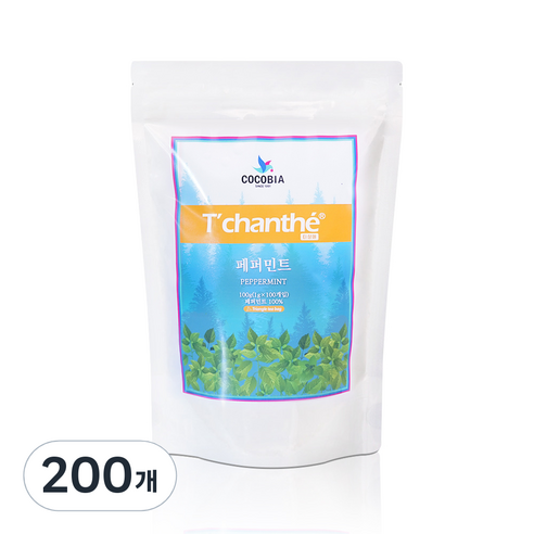 티샹떼 삼각망 페퍼민트, 100g, 100개입, 2개