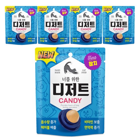 너를위한디저트 고양이 캔디, 치킨, 3.5g, 10개입