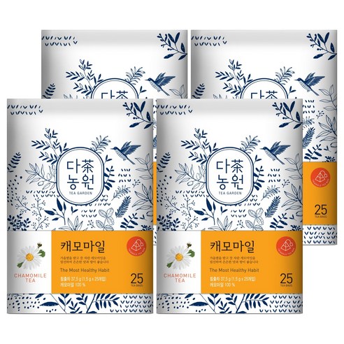 다농원 캐모마일티, 1.5g, 25개입, 4개