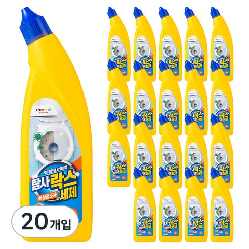 탐사 욕실청소용 락스세제, 750ml, 20개