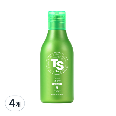 TS 올 뉴 TS 샴푸, 100g, 4개