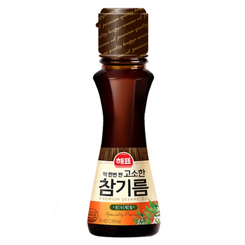 해표 고소한 참기름, 1개, 55ml