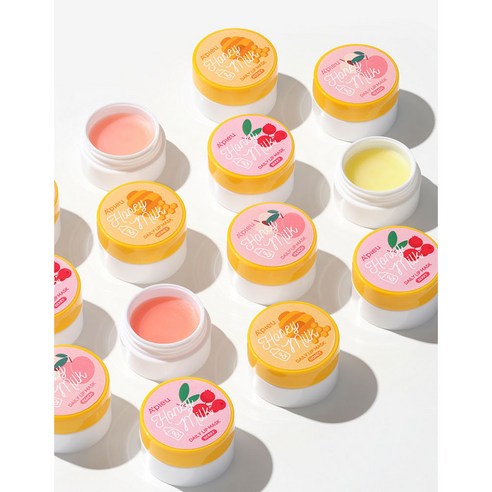 꿀잠 자는 동안 촉촉하게, 어퓨 허니 앤 밀크 립 마스크