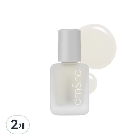 롬앤 무드 페블 네일 탑코트 7ml, 11 클라우드 매트, 7g, 2개