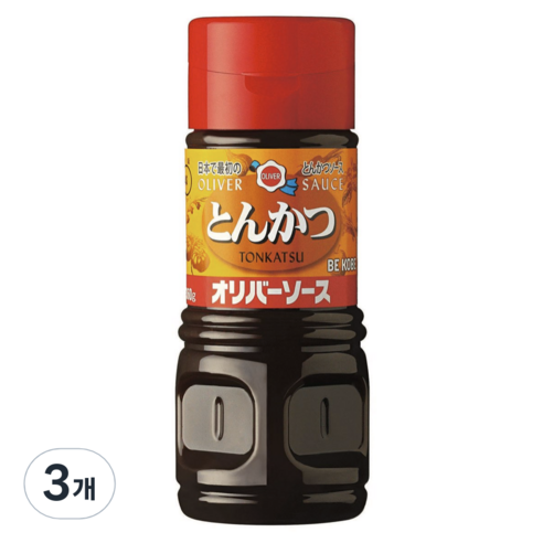 올리버소스 1948 고베 돈까스 소스, 3개, 360g
